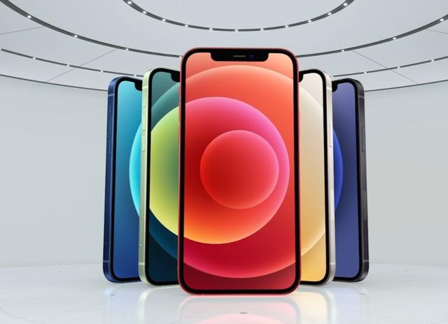 蘋(píng)果 iPhone 12 5G 搭載 A14 芯片：采用直面邊框設(shè)計(jì)，五款顏色